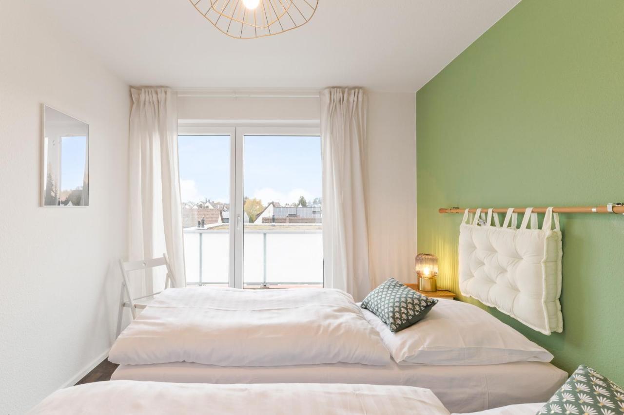 Design-Apartment - Kueche - Dachterrasse - Zentral Leinfelden-Echterdingen Dış mekan fotoğraf