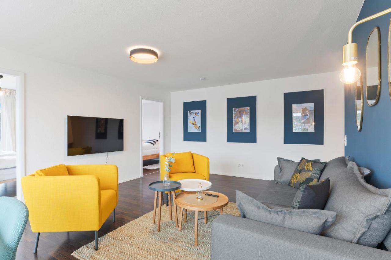 Design-Apartment - Kueche - Dachterrasse - Zentral Leinfelden-Echterdingen Dış mekan fotoğraf