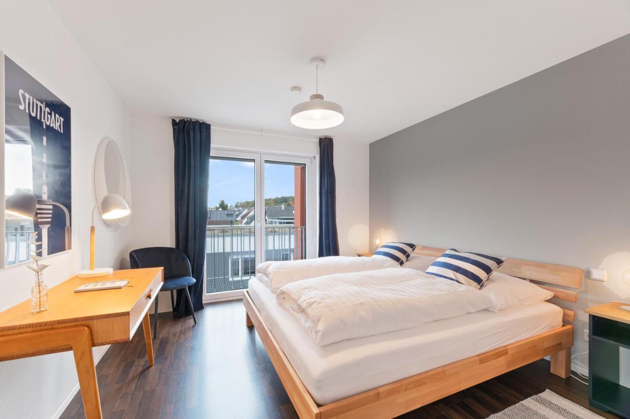 Design-Apartment - Kueche - Dachterrasse - Zentral Leinfelden-Echterdingen Dış mekan fotoğraf