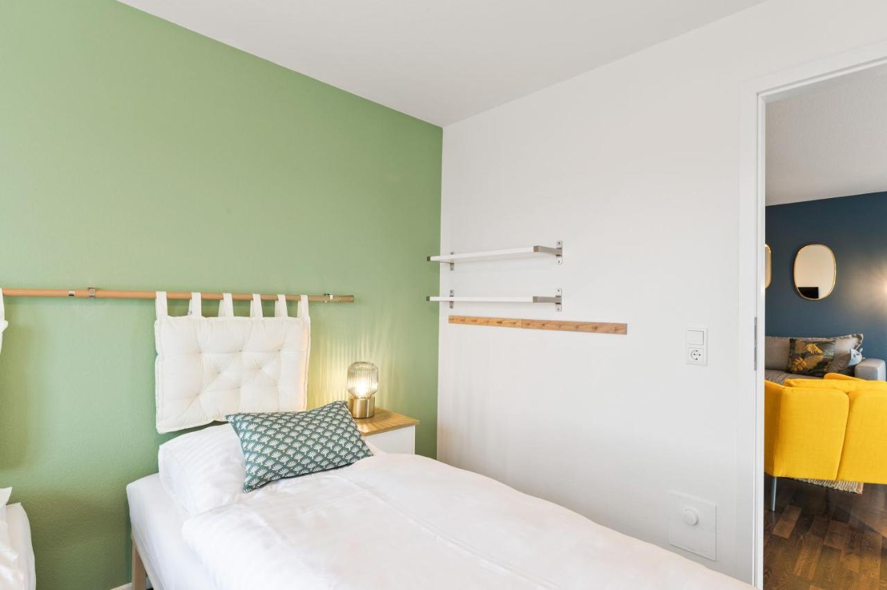 Design-Apartment - Kueche - Dachterrasse - Zentral Leinfelden-Echterdingen Dış mekan fotoğraf