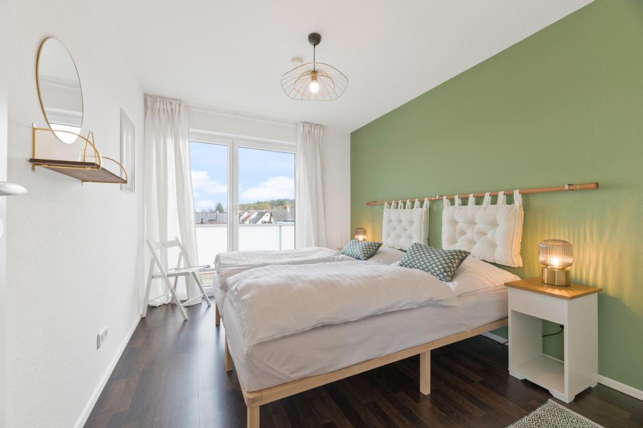 Design-Apartment - Kueche - Dachterrasse - Zentral Leinfelden-Echterdingen Dış mekan fotoğraf